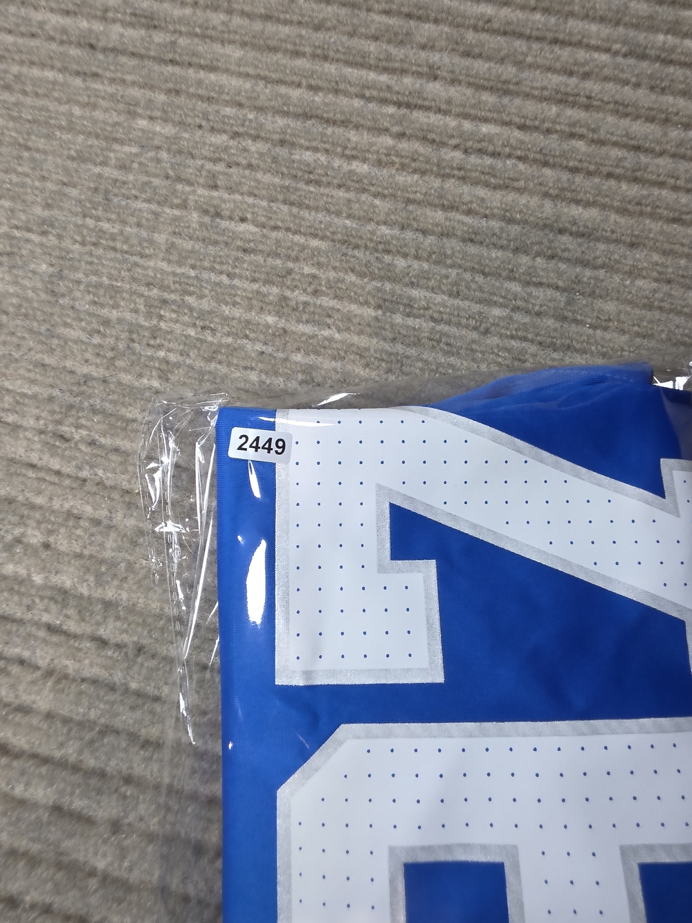 Nike NFL Engineered Aidan Hutchinson Detroit Lions Blue Sz M Jersey. EUC - Picture 9 of 9